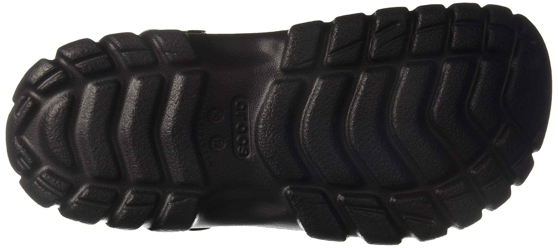 crocs unisex-adult Off-road Sport Clog Black/Graphite Clog - 10 UK Men (M11) (202651-02S)