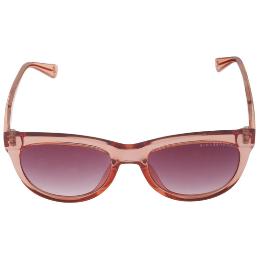 Giordano UV Protected Cateye Women Sunglasses (GLS807C004|50|Red lens)
