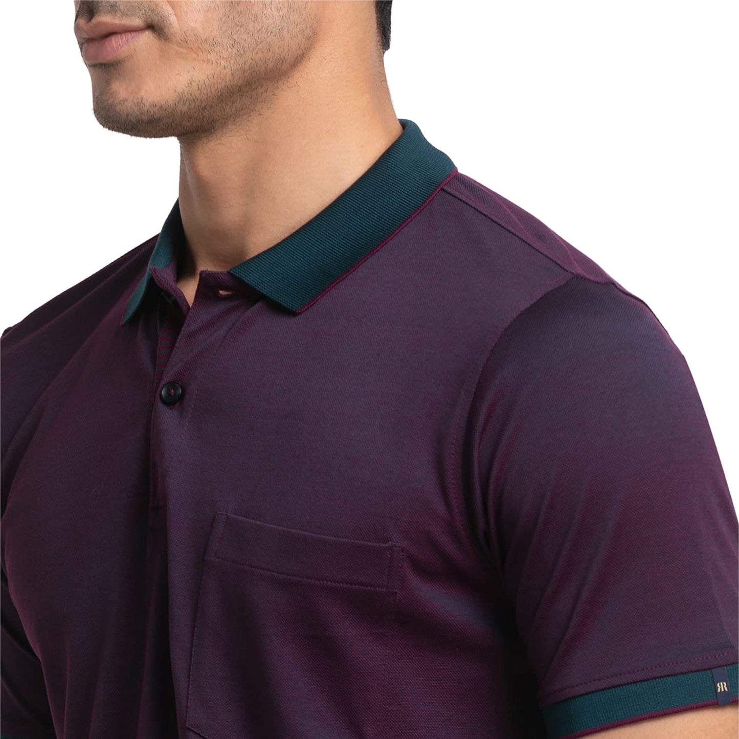 Raymond Dark Green T-Shirt (Size: 38)-RCKE01079-N8