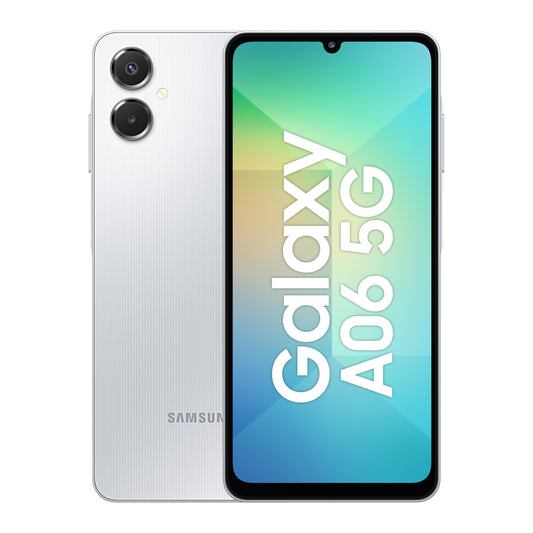 Samsung Galaxy A06 5G (Gray, 6GB RAM, 128GB Storage) | 50MP Dual Camera | 4 Gen OS Upgrades | IP54 Rating | Voice Focus