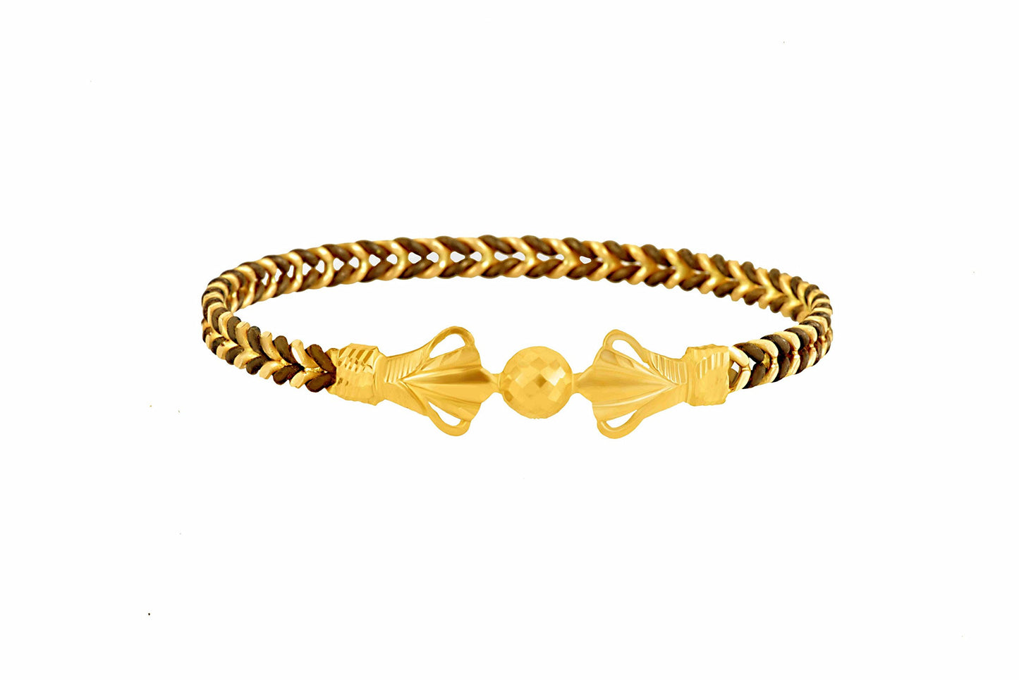 P.C. Chandra Jewellers 22K (916) Yellow Gold Bangle For Women