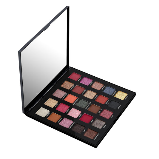 Colors Queen Divine Eyeshadow Palette – 37.5g | 25 Ultra Pigmented Colors Eyeshadow Palette | Easy to Blend, Lightweight & Long Wearing Eyeshadow Palette with Matte & Shimmery Shades (Multicolor - 02)