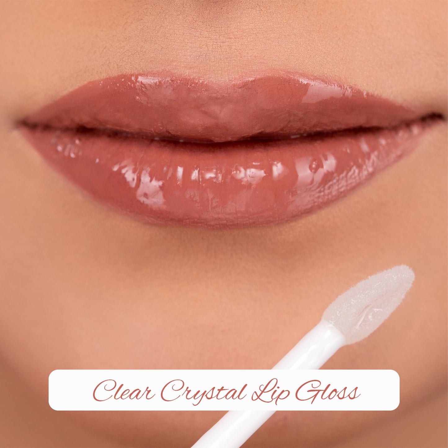 Parul Garg Clear Crystal Lip Goss | Non Sticky & Hydrating | High Glassy Shine Lip Gloss