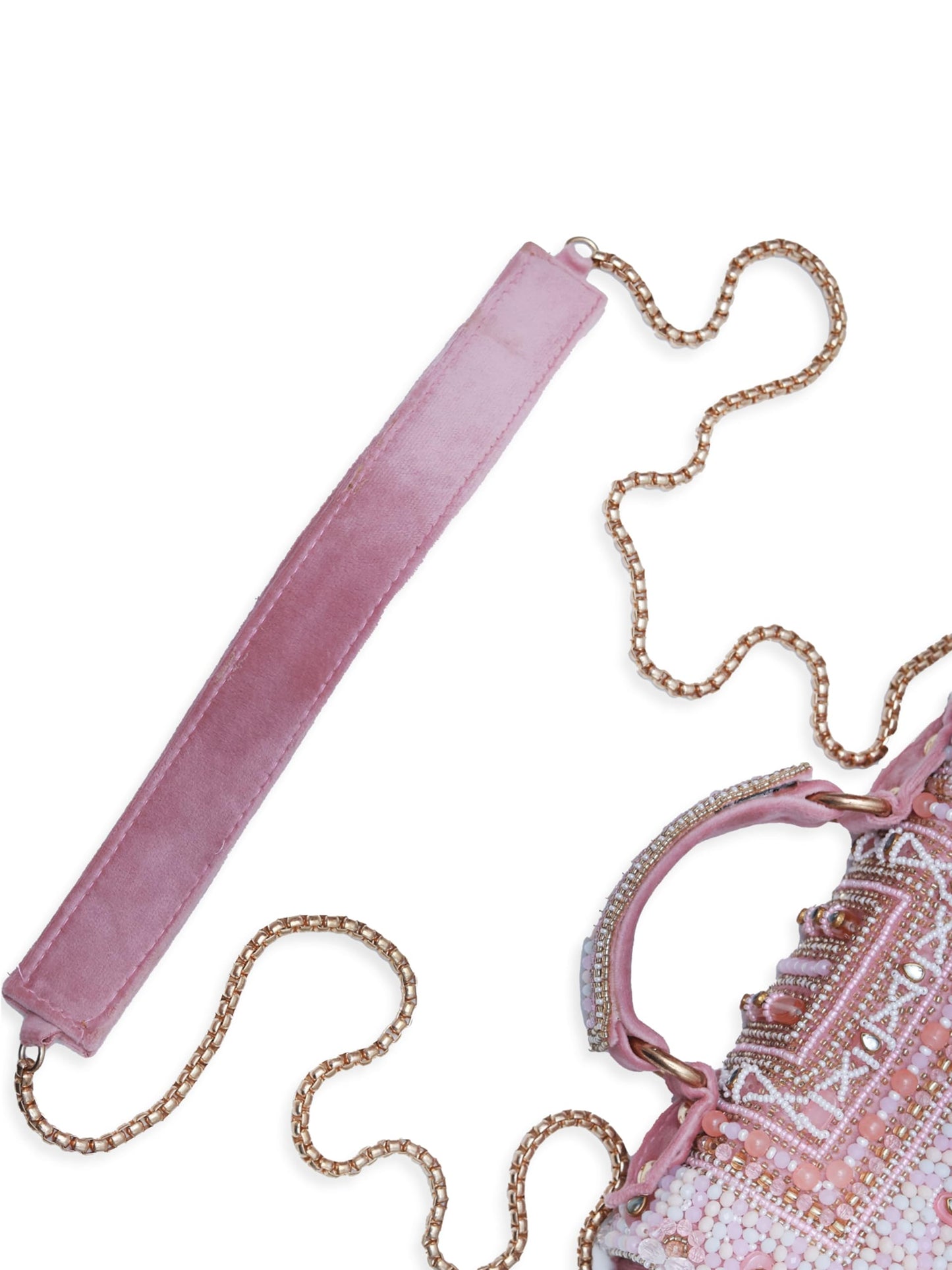 THE TAN CLAN Kiara Pink Flap Over Bag Clutches for women Purses Luxury Evening Handbags for ladies with Handle