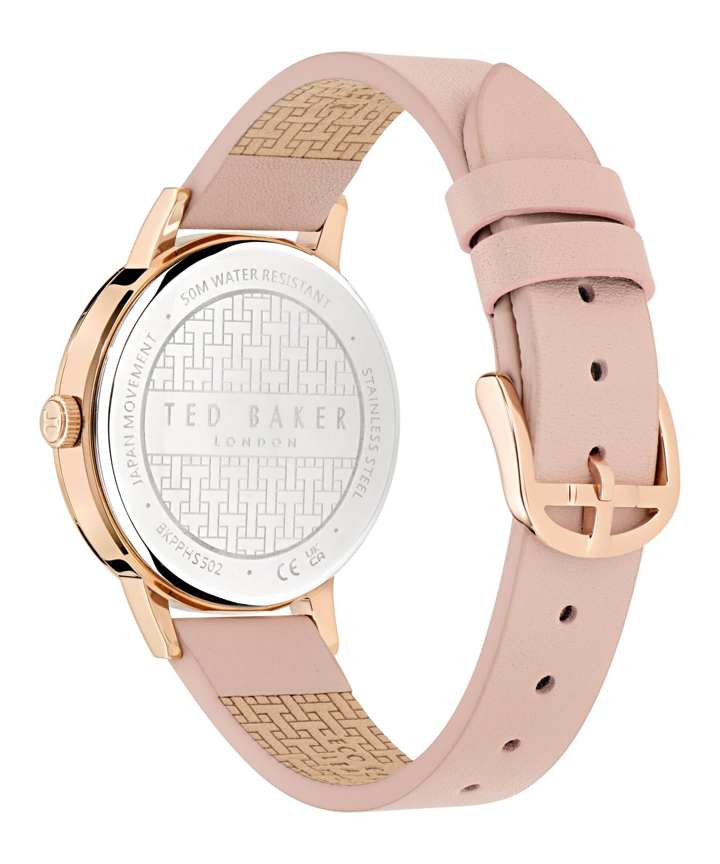 Ted Baker Analogue Pink Dial Women's Watch-BKPPHS5029I