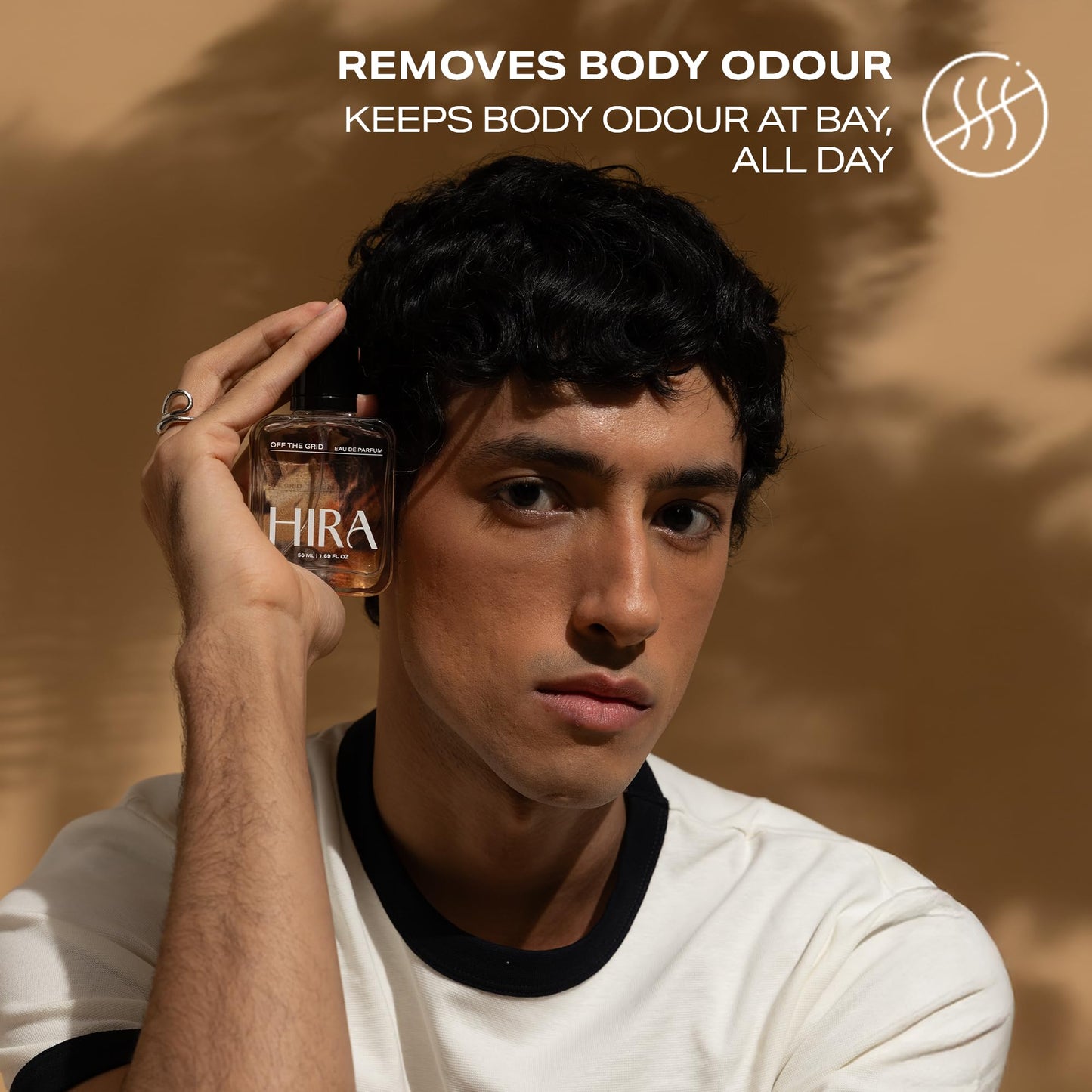 HIRA Off The Grid Perfume for Men | Perfume for Men Long Lasting Smell | Best Men Perfume with Earthy & Citrus Notes | Fresh Everyday Fragrance | 50ml Eau De Parfum for Men