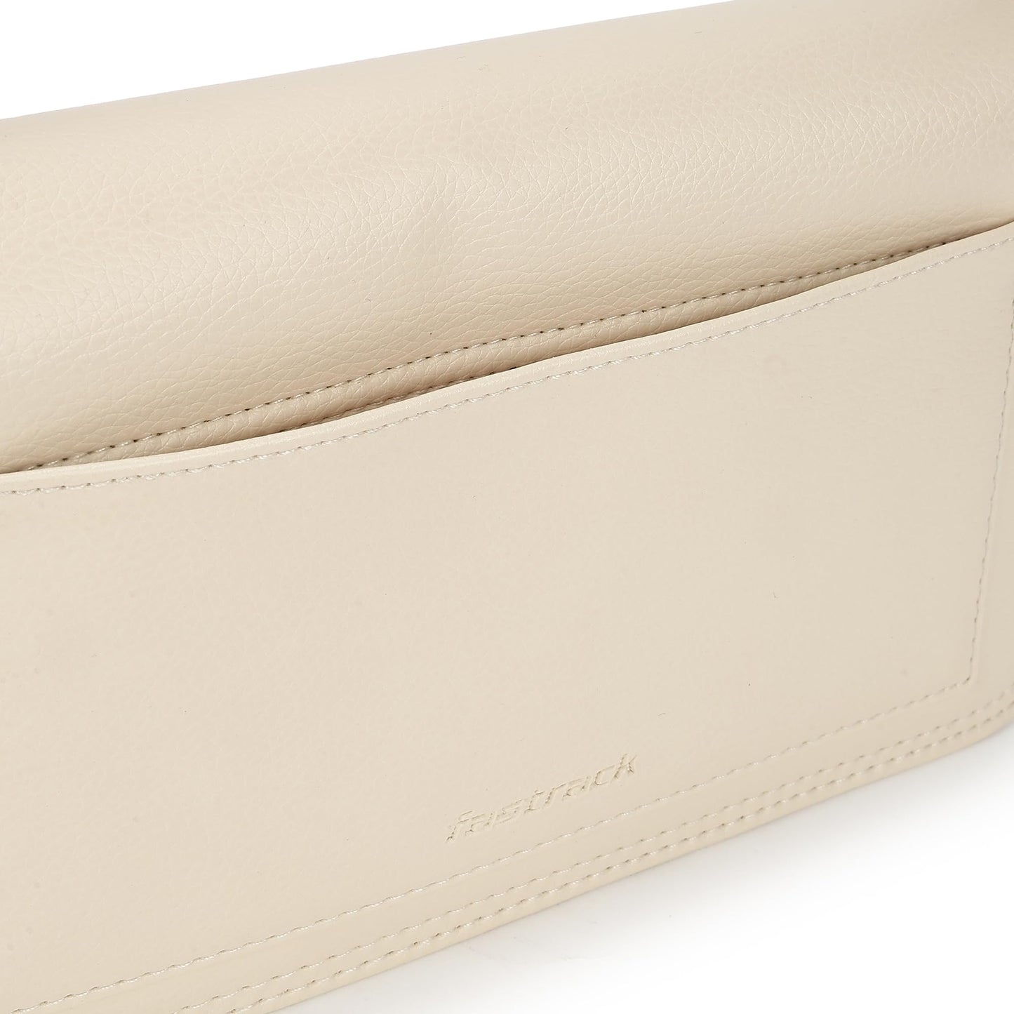 Fastrack Grey flex Shoulder Bag | Faux-Leather Women’s bag | Shoulder Bag for Casual Carry