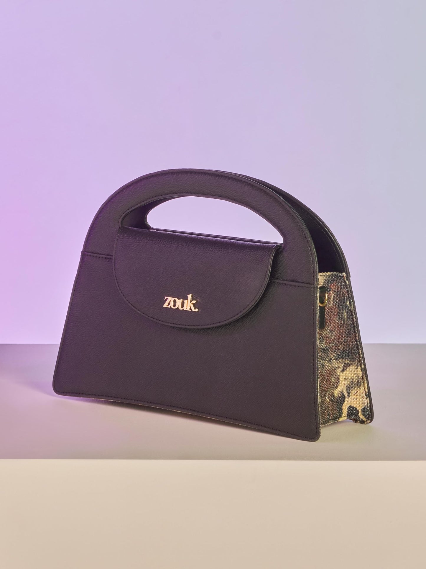 ZOUK Malabar Cascades Rhea Kapoor Sling Bag | Stylish Vegan Leather Crossbody Bag for Women | Browns