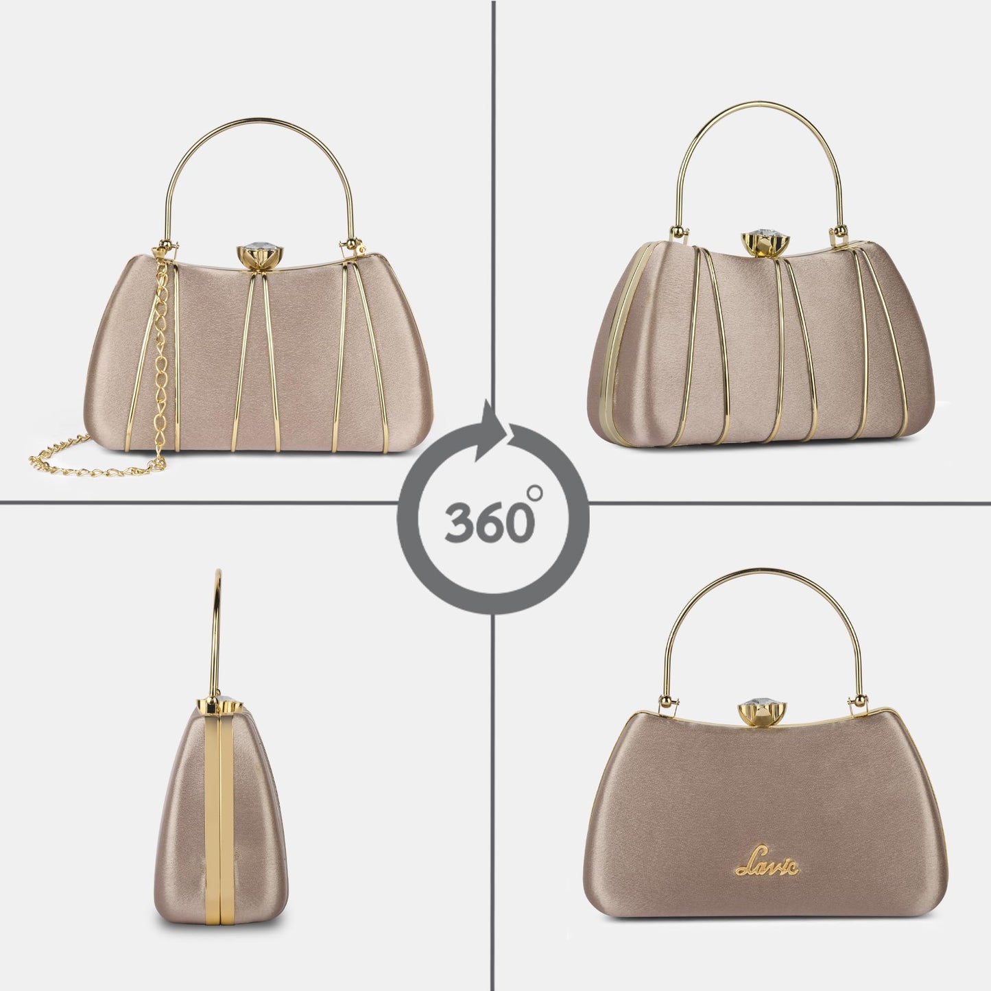 Lavie Women's Star Framed Clutch | Ladies Purse Handbag