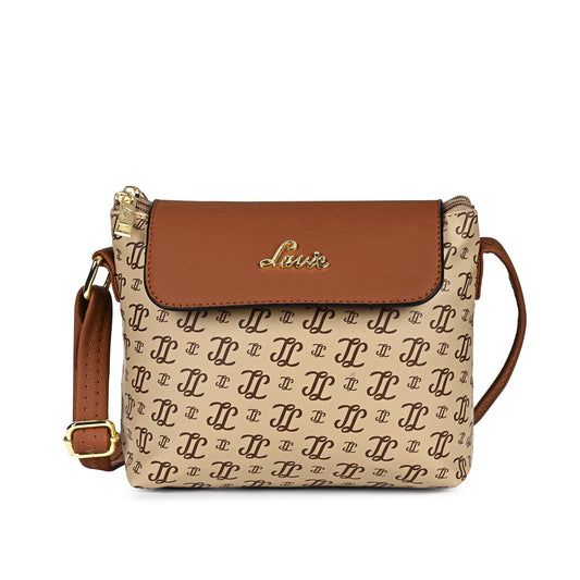 Lavie Women's Mono LL Rio Flap Crossbody Sling Bag | Ladies Purse Handbag | Gift for Women