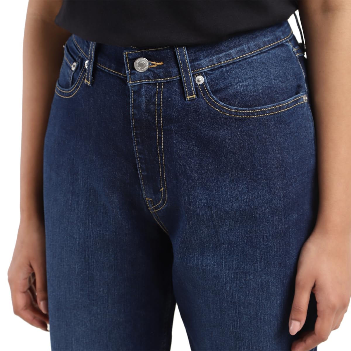 Levi's Women's Loose Tapered Fit High-Rise Mid Rise Jeans Blue, 30