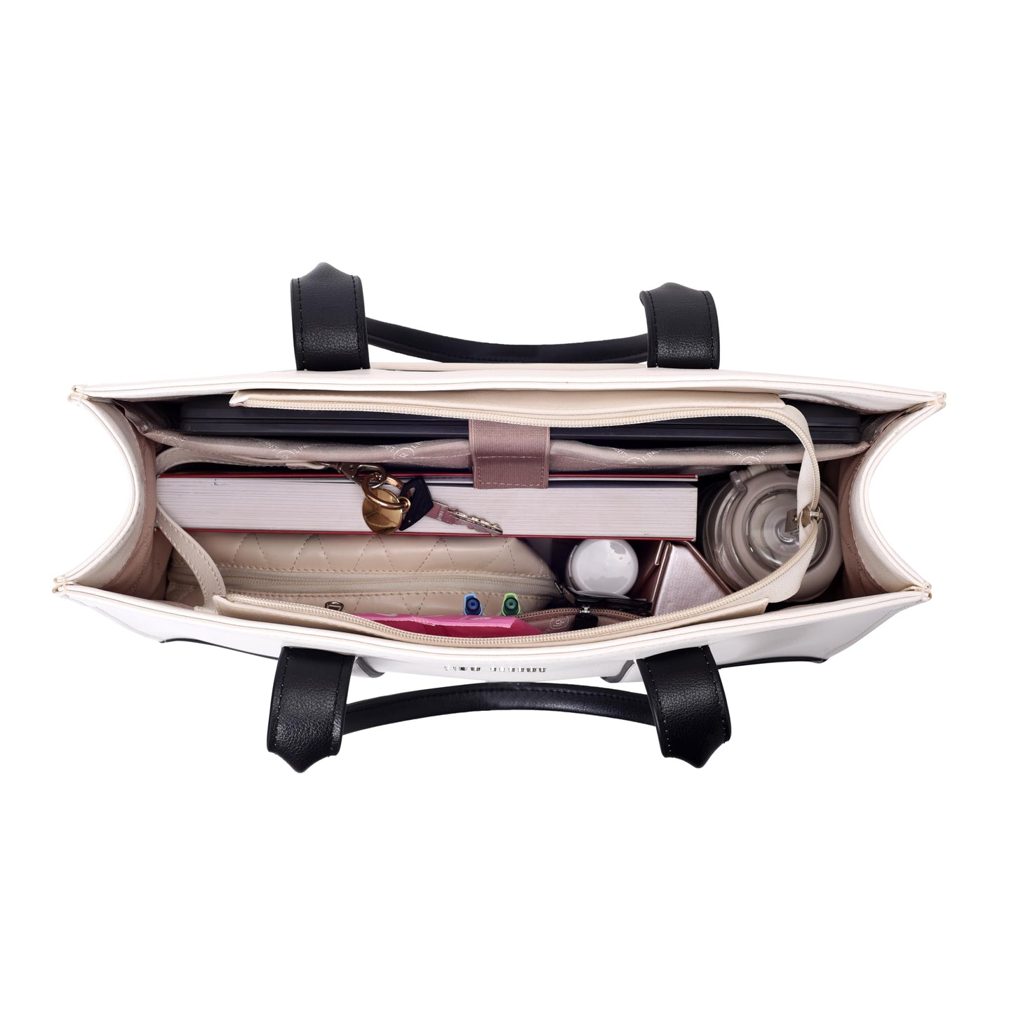 Lino Perros Color-blocked Commuter Tote bag