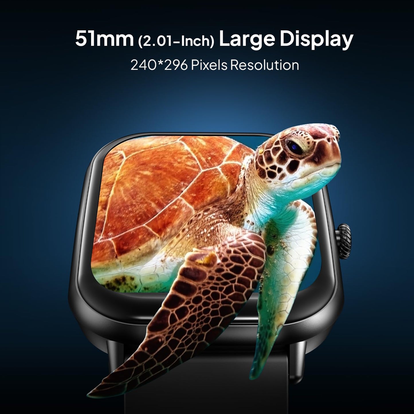 Fire-Boltt Ninja Call Pro Max Smart Watch 2.01 inch Display, Bluetooth Calling, 120+ Sports Modes, Health Suite, Voice Assistance (Black)