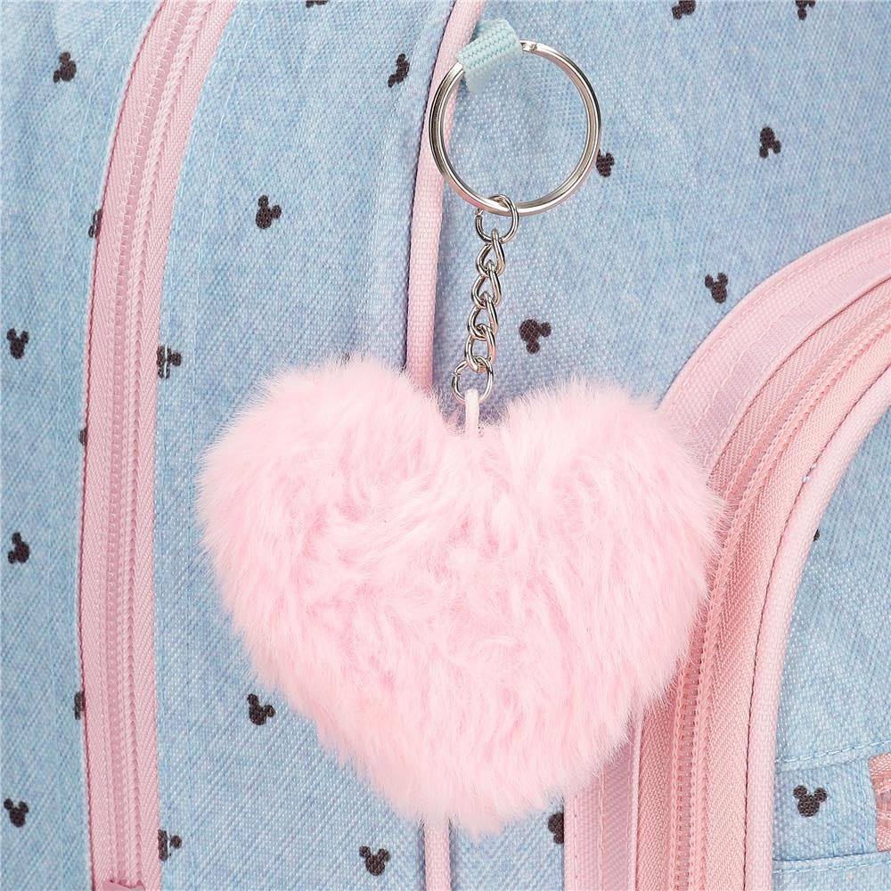 Joumma Disney Minnie American Darling Backpack Blue 23X28X10 cms Polyester 9.6L, Blue, Backpack, Blue, backpack, Blue, Backpack