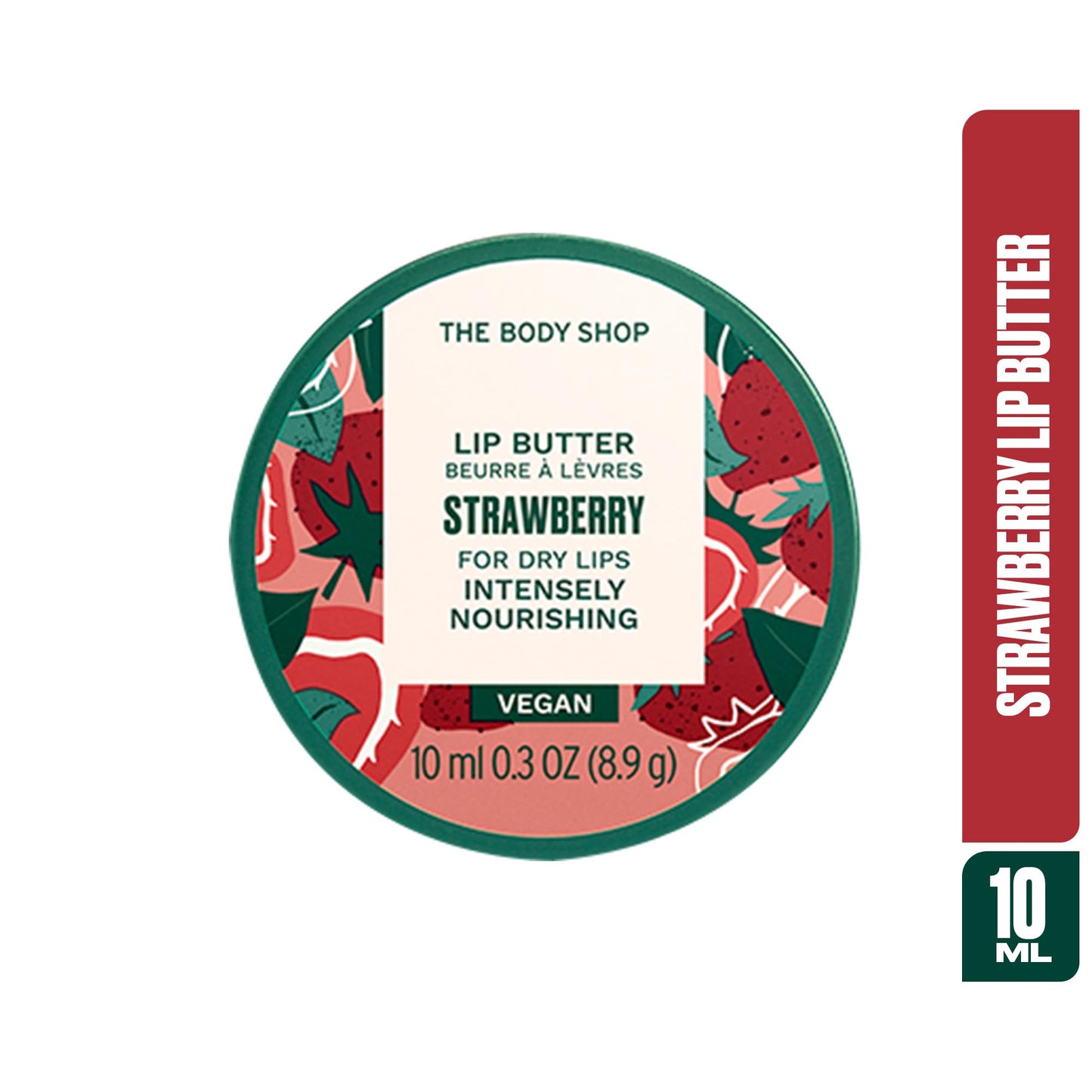 The Body Shop Lip Butter Strawberry, 10 Ml