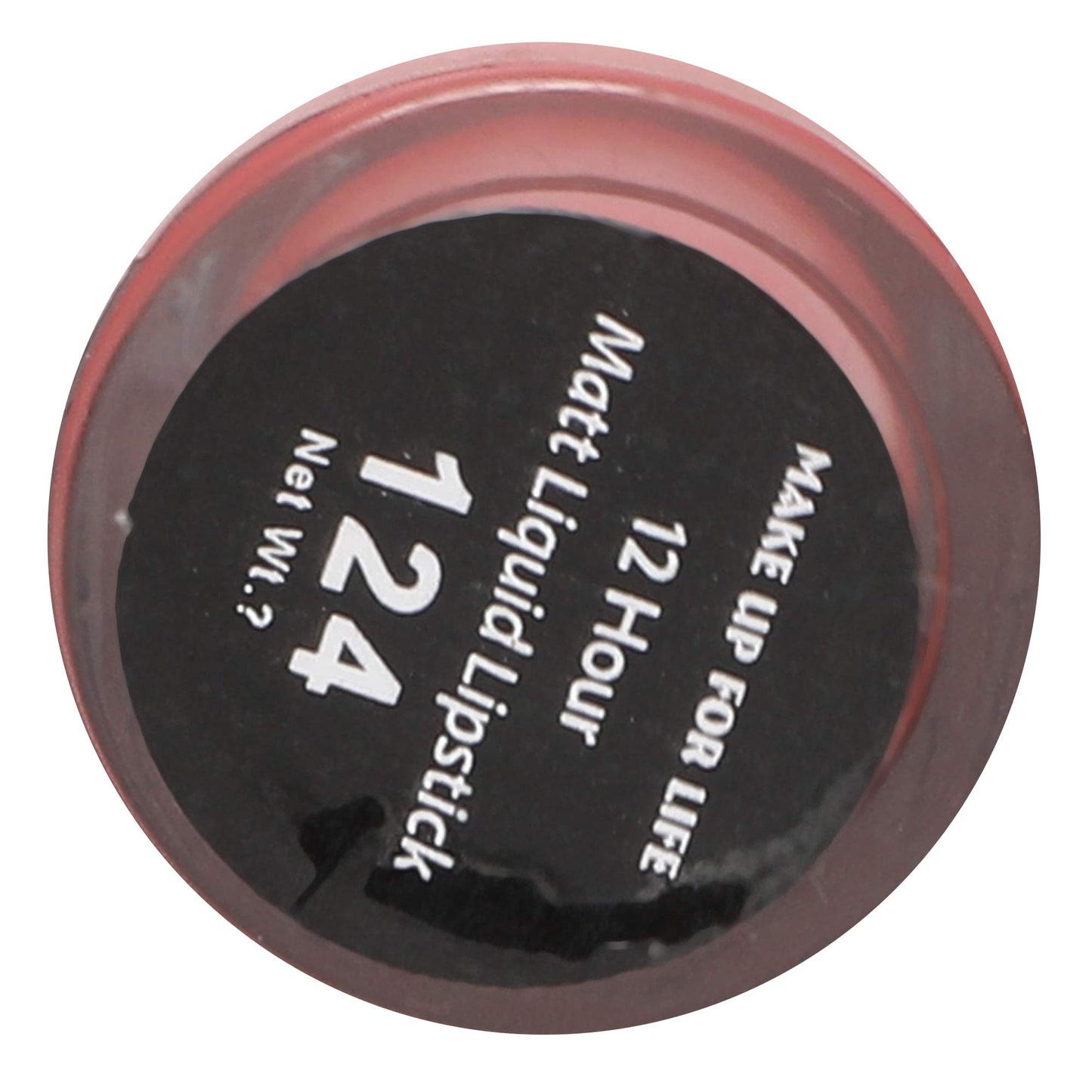 MAKE UP FOR LIFE 12 Hr Liquid Lip Gloss-124, Pink, 5 g