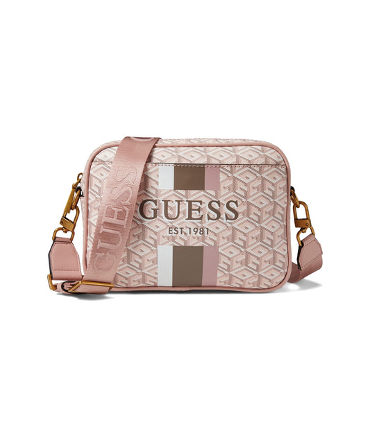 GUESS Women's Rose Printed Crossbody Bag| Ladies Purse Handbags | Gift For Ladies