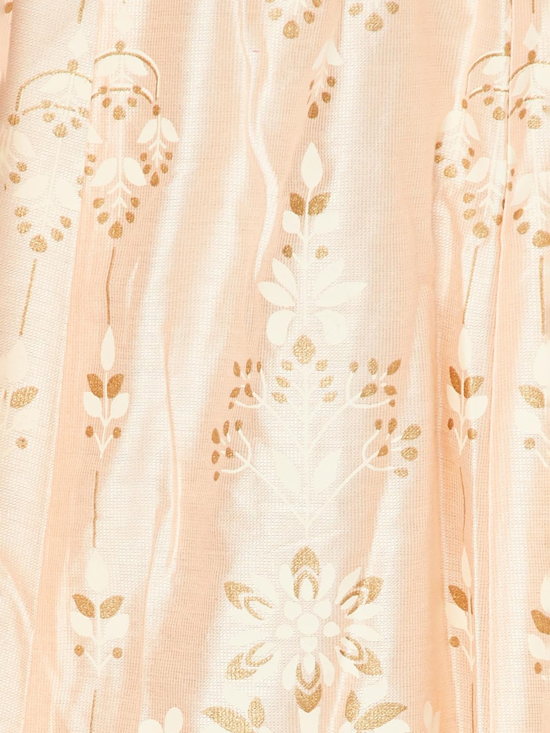 Max Women Floral Printed Flared Skirt (SKT41011PEACH)_XL