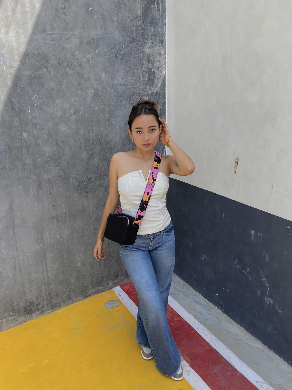 Eco Right Crossbody Box Sling Bags for Women & Men, Side Purse for Women Stylish Latest, Multicolour