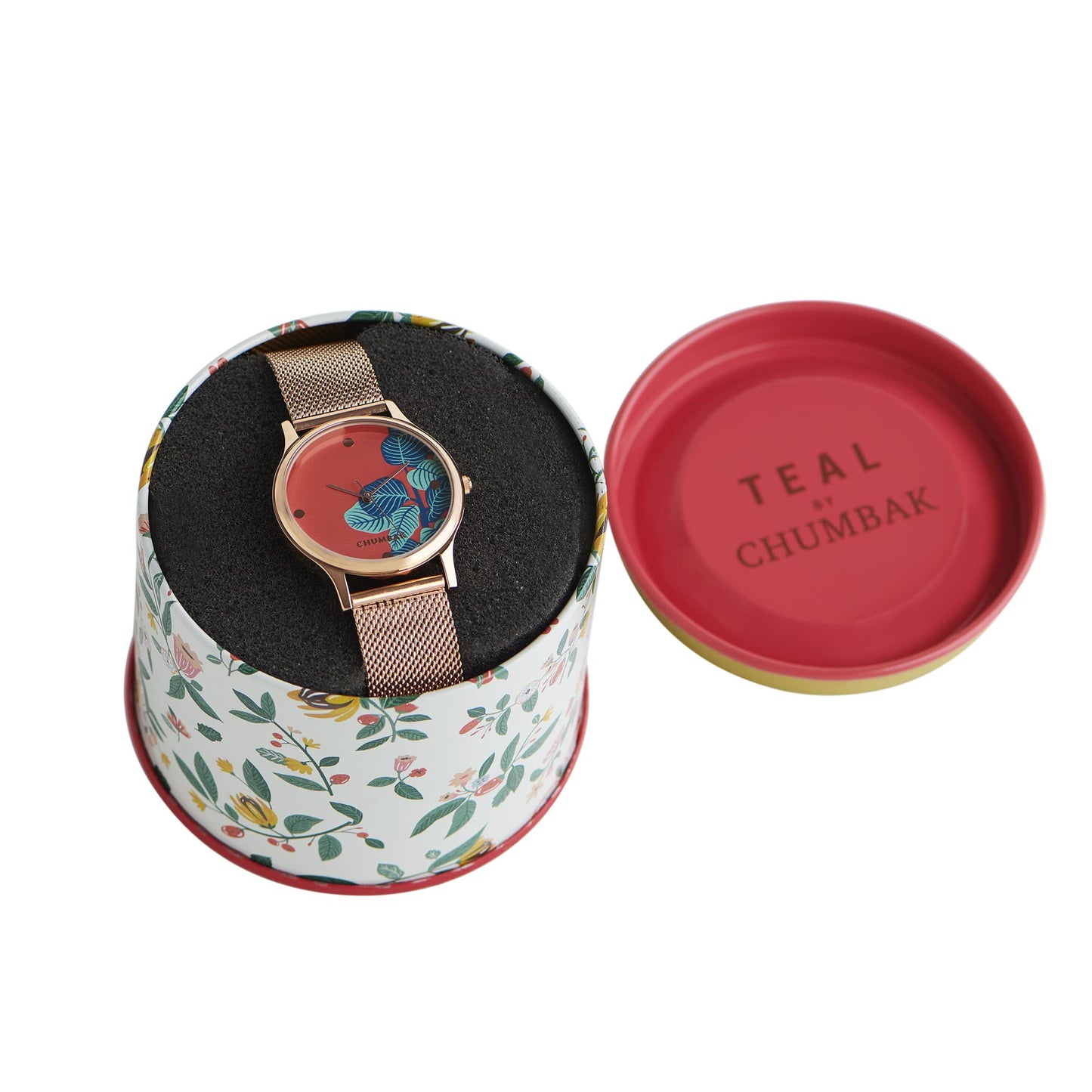 TEAL BY CHUMBAK Round Dial Analog Hand Watch for Women, Gifts for Women/Girls/Ladies, Stylish Fashion Watch for Casual/Work