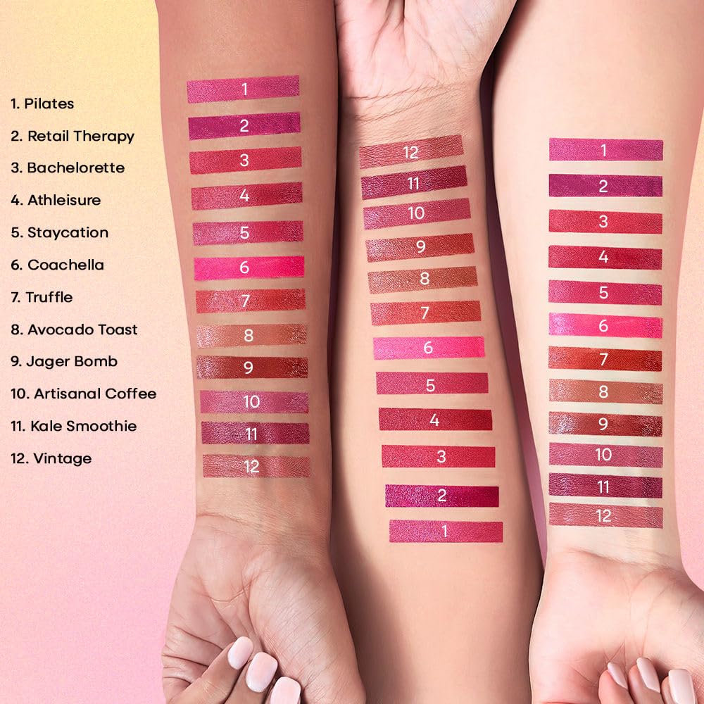 Nykaa Matte Luxe Lipstick - Kale Smoothie (4.2g)