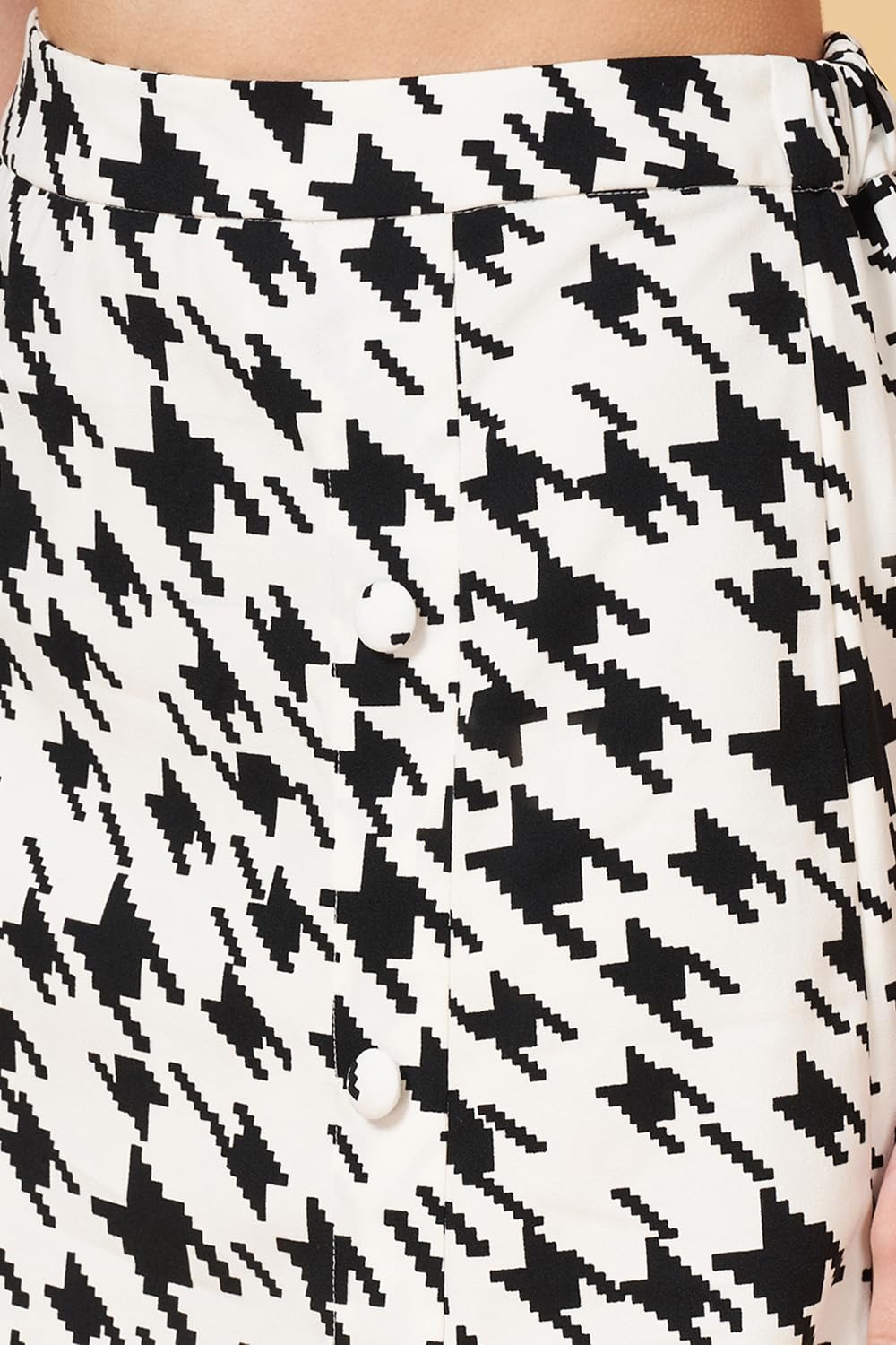 Women's Annabelle Off-White Skirt Slim Fit,Marshmallow,34