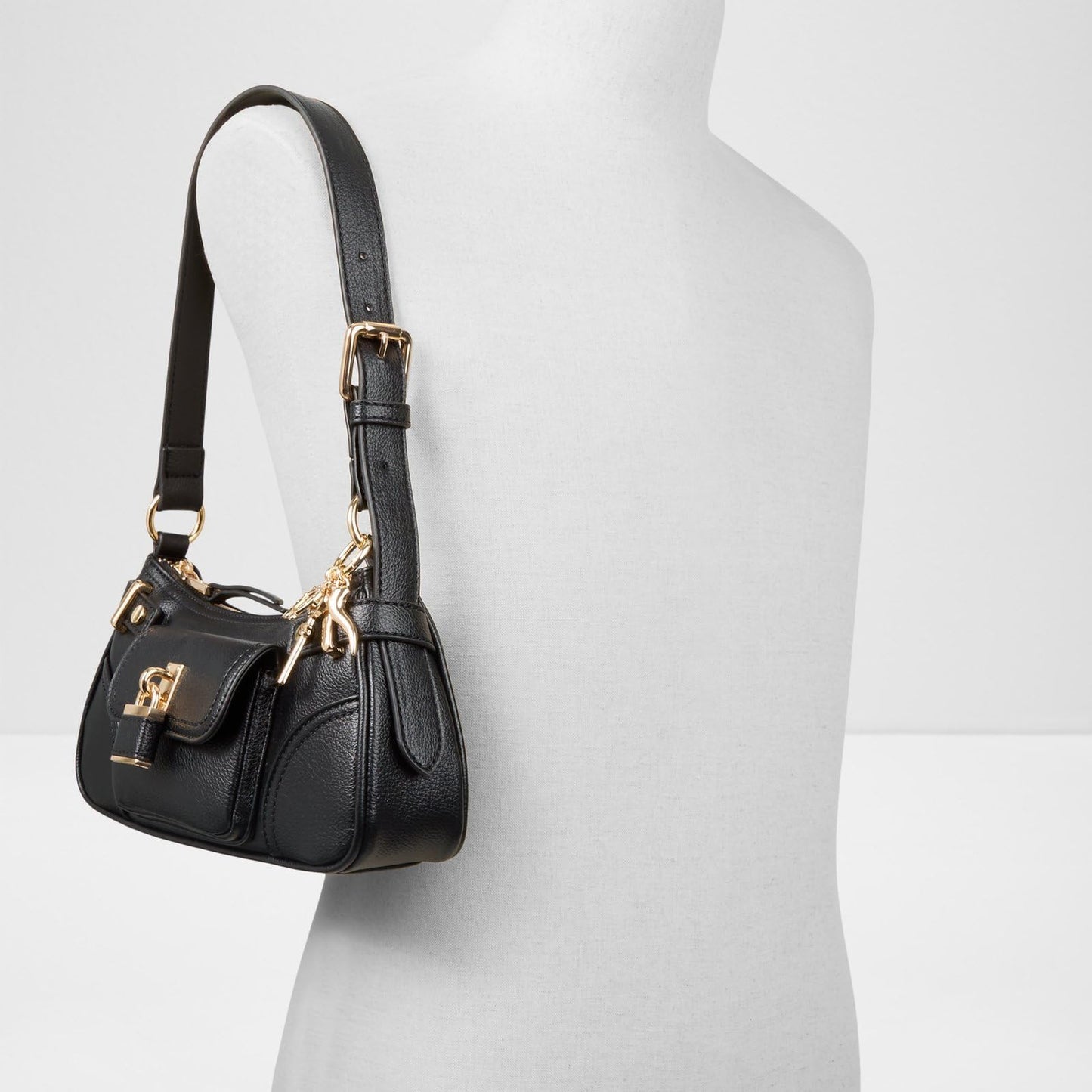 Aldo BERAMANDRA Women's Black Shoulder Bag