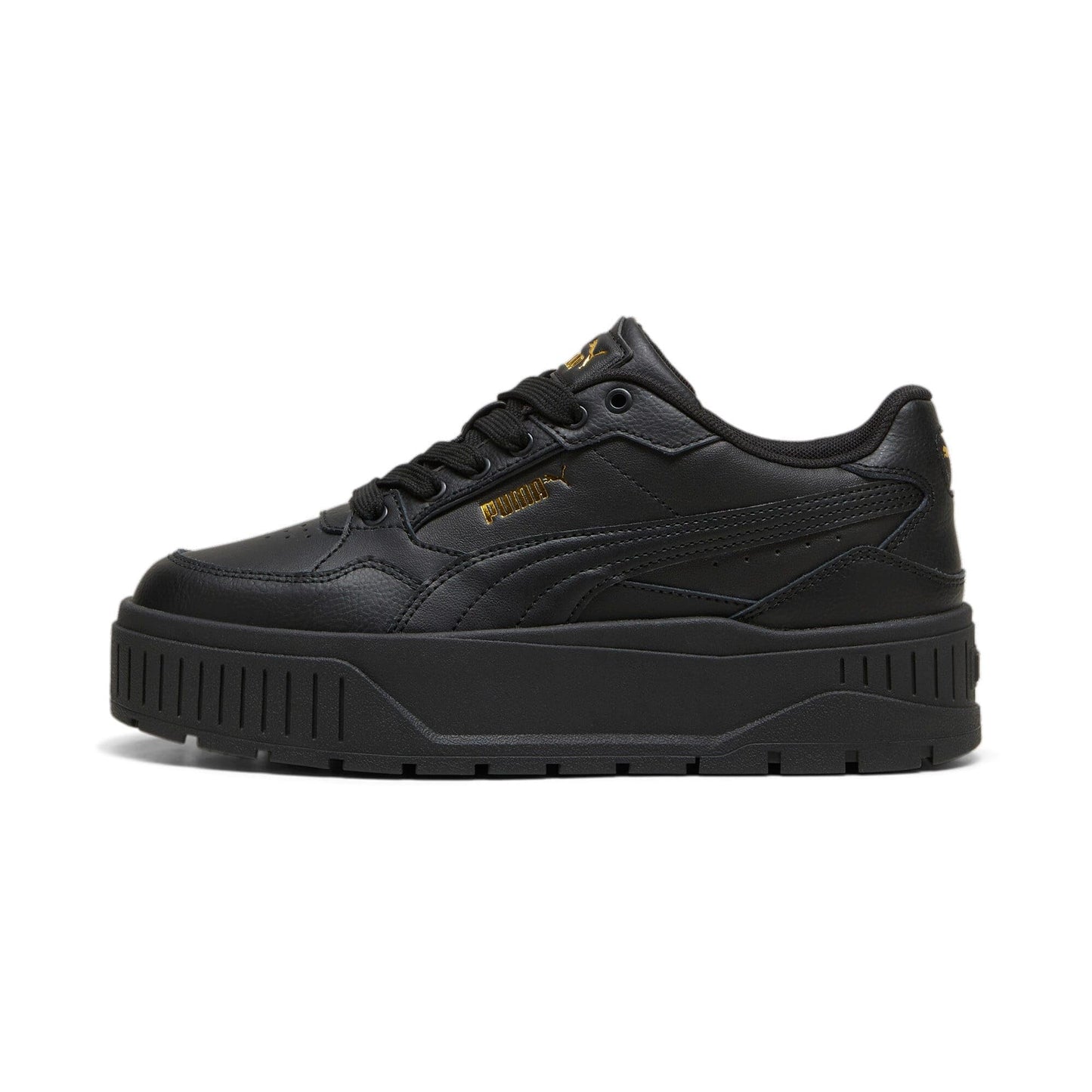 Puma , Women, Karmen II Idol, Black-Black-Gold, Sneaker, 4UK, (39746101)