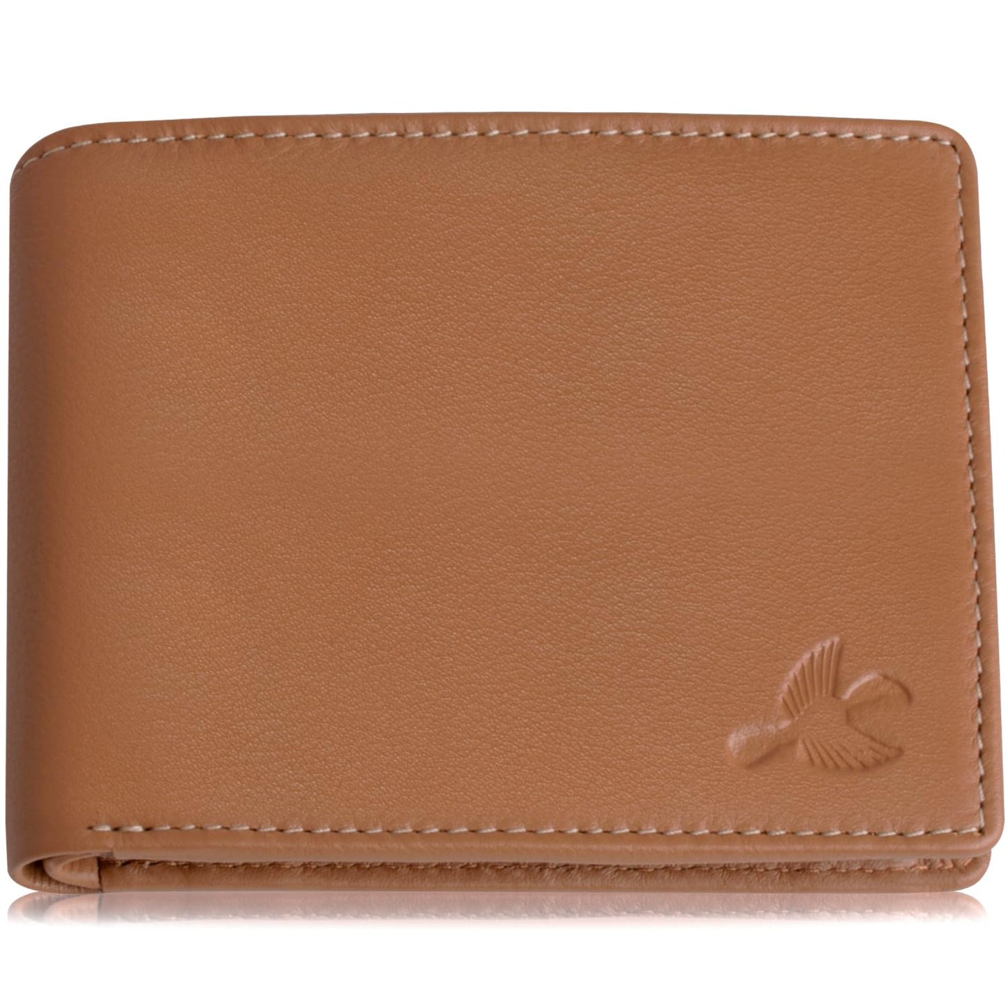 HORNBULL Maddison RFID Blocking Leather Wallet for Men | Wallets Men Leather | Mens Wallet Cognac Brown
