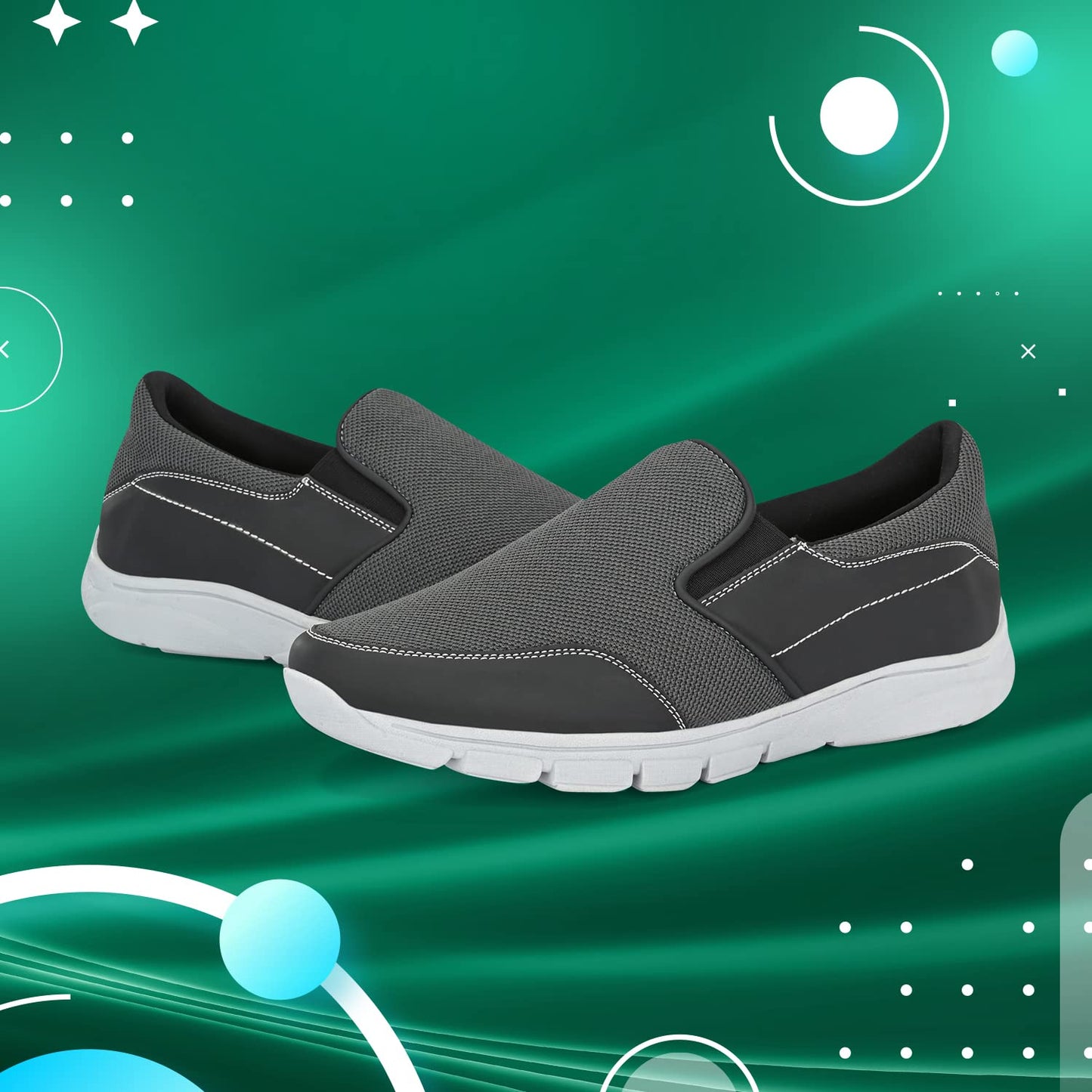 Centrino Casual Shoe for Men | Trendy Sneaker with Soft Cushioned Insole | Stylish, Durable & Comfortable Design | Ideal for Everyday Casual Wear & Outings 6709-2_Grey_6