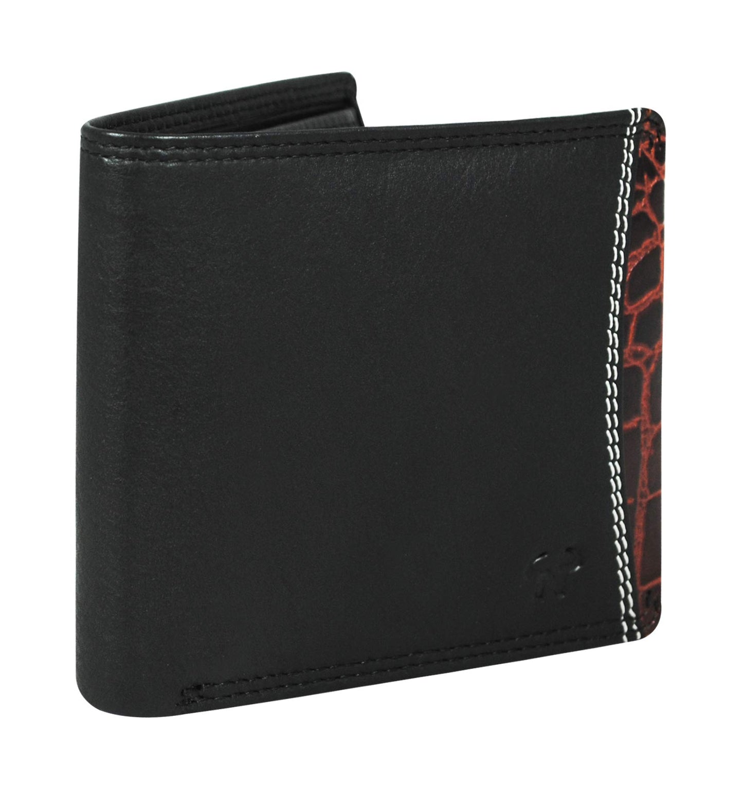 Calfnero Black-Cognac Men's Wallet (238702)
