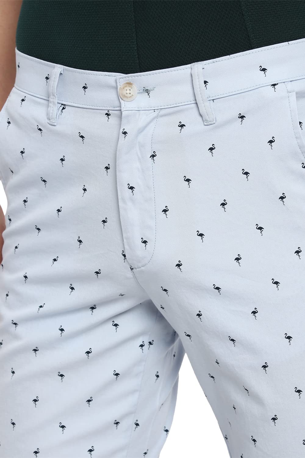 Allen Solly Men's Board Shorts (ASSRQSMF298589_Blue_L)