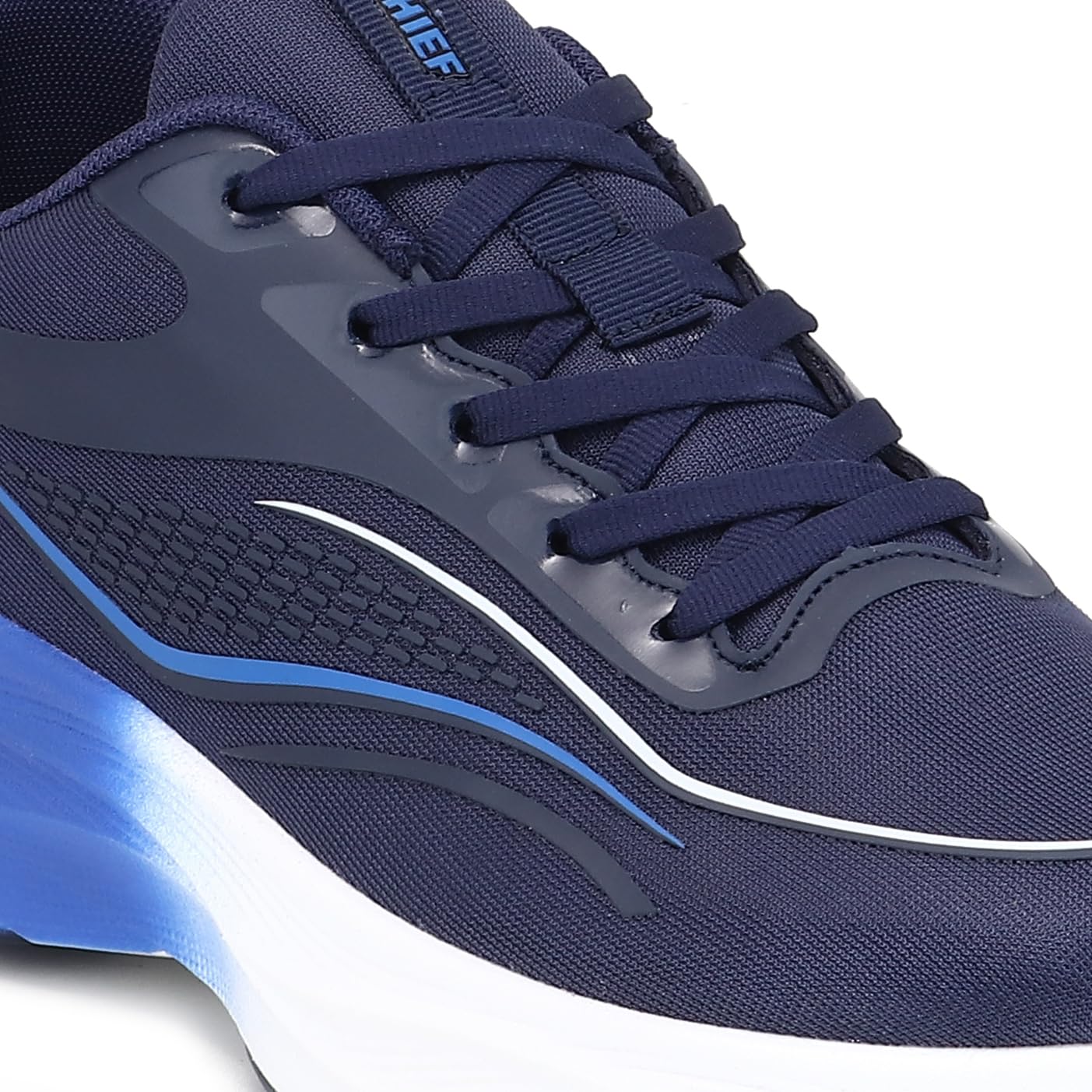 Red Chief Running Shoes for Men | Lightweight Sports Footwear | Eve. Blue Stylish | Air Mesh Upper (R1734)