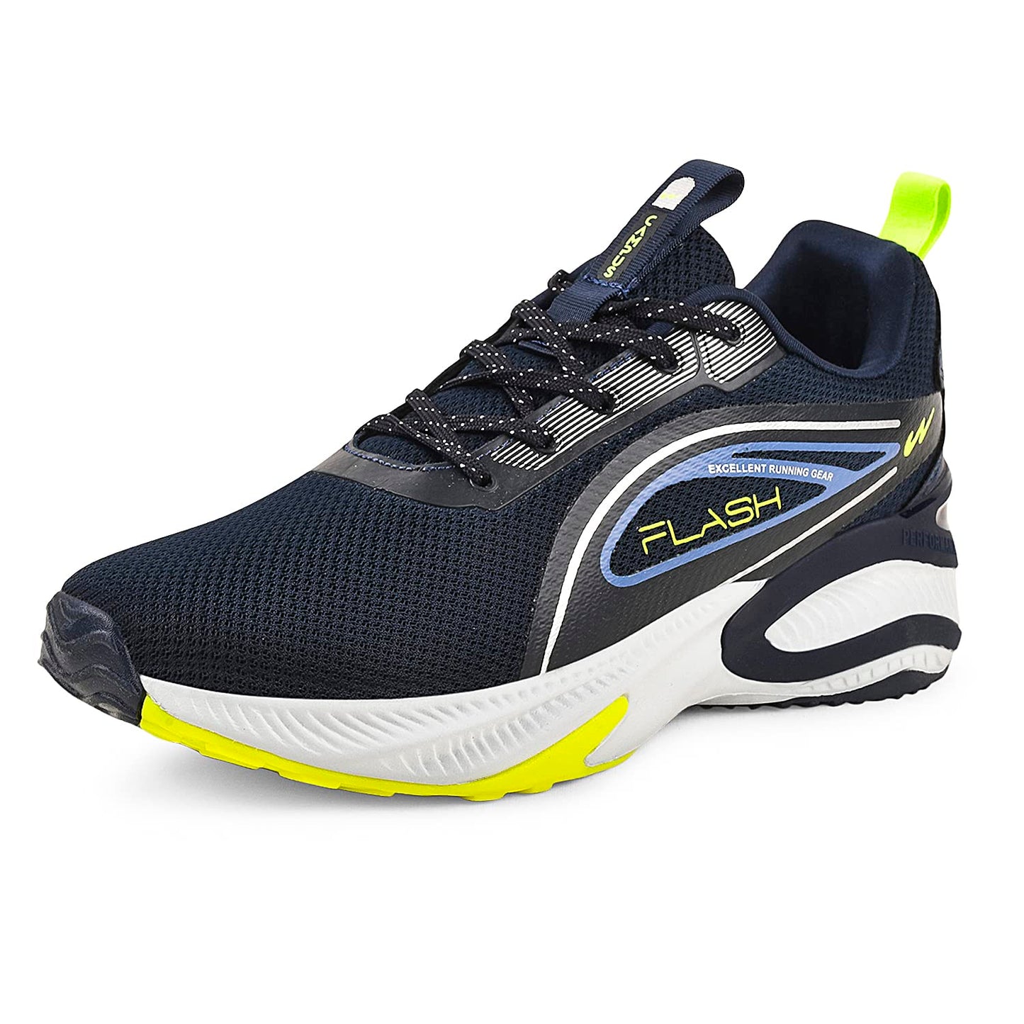 Campus Men's Flash NEW Running Shoes Navy/F.GRN - 6UK/India