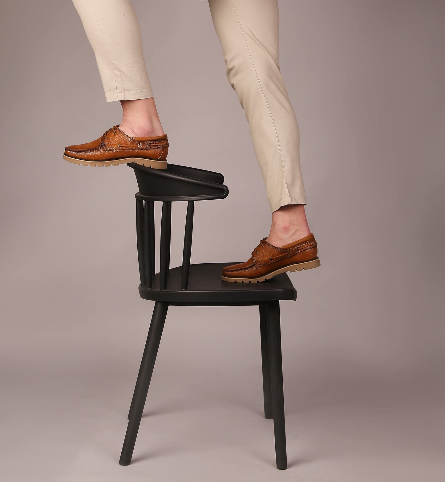 Buckaroo Jaripeo XIOMAR Premium Vegan Synthetic Tan Casual Shoes for Men: Size UK 8