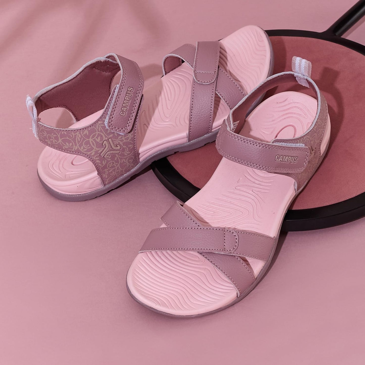 Campus Women's GC-22183L MAUVE/PEACH Sandal - 4UK/India 1 Pair