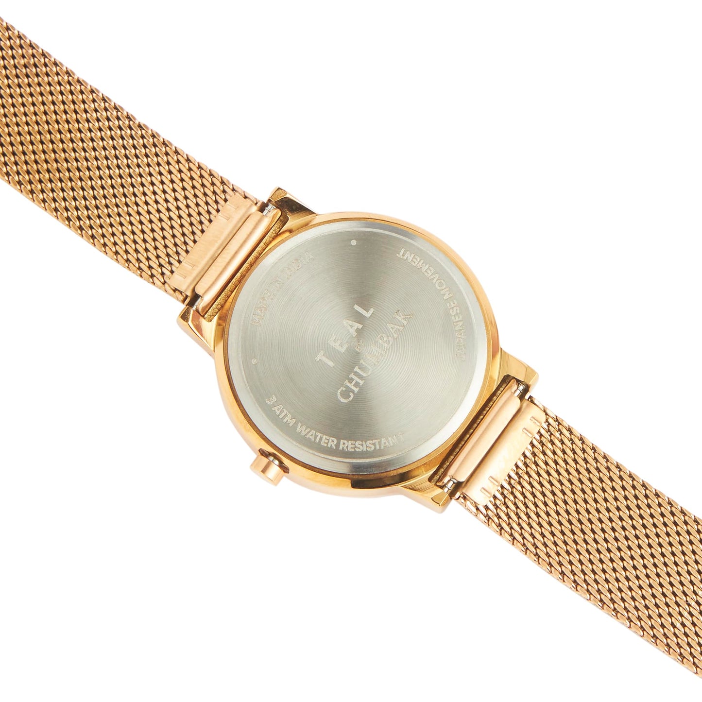 TEAL BY CHUMBAK Round Dial Analog Hand Watch for Women, Gifts for Women/Girls/Ladies, Stylish Fashion Watch for Casual/Work