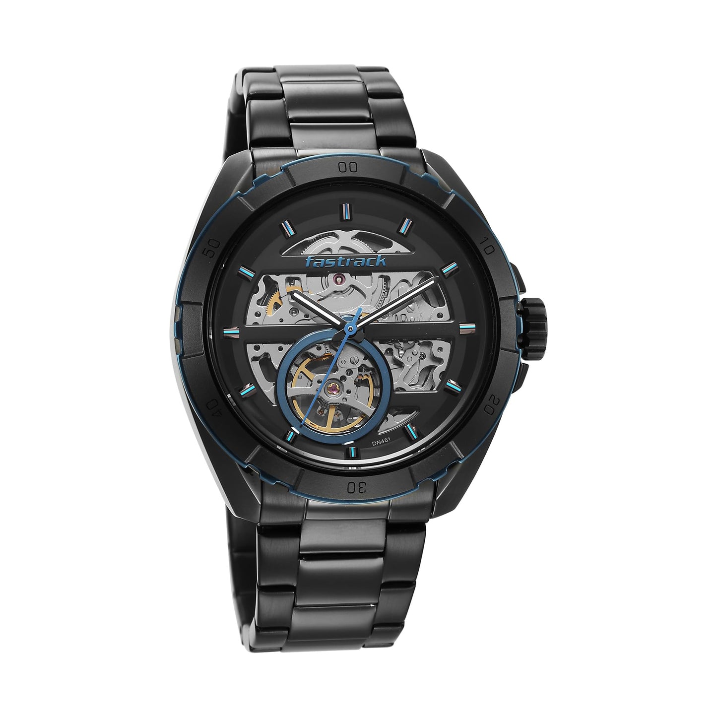 Fastrack Analog Black Dial Men's Casual Watch