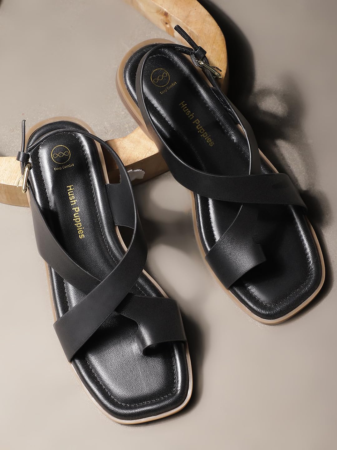 Hush Puppies Women's Flat Sandals – Comfortable, Stylish Summer Footwear for Everyday Wear