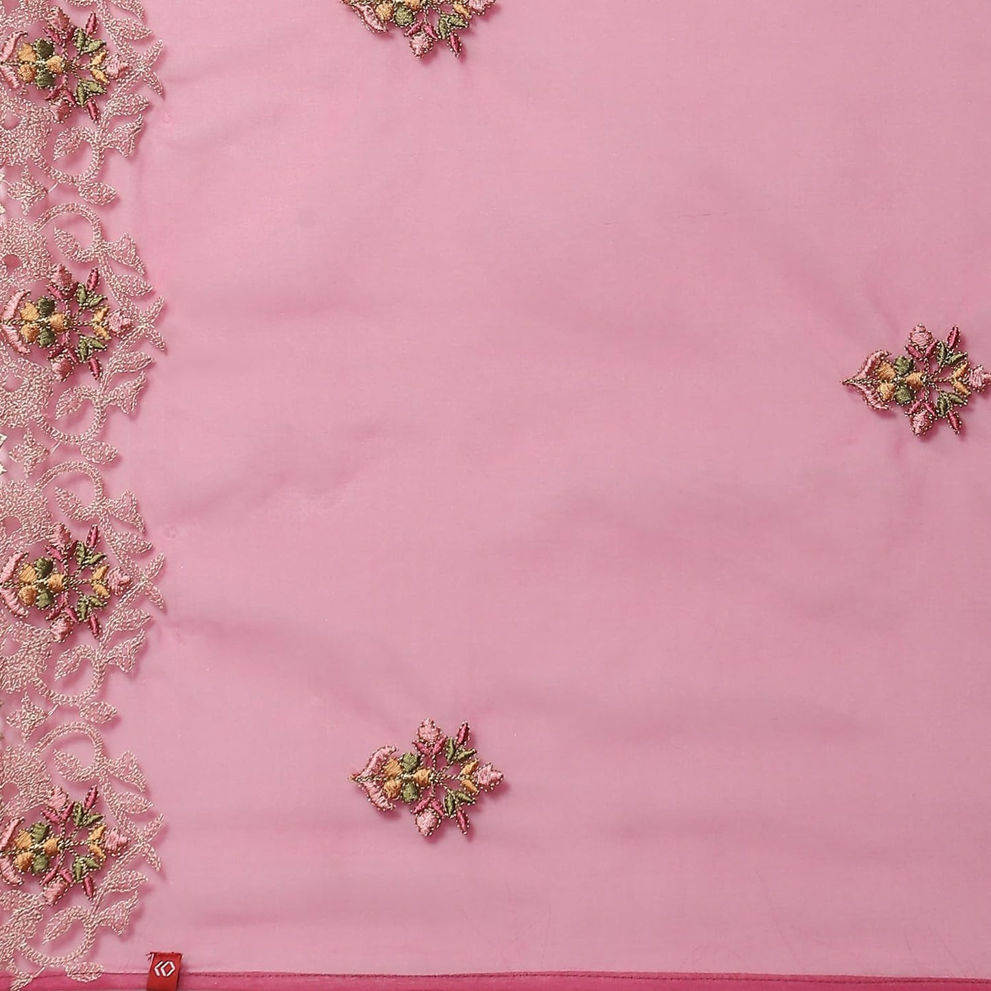 BIBA Women FABRIC(RTSRS8079_PINK_FREE)