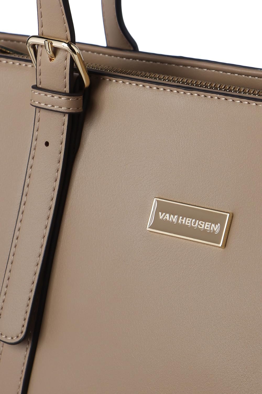 Van Heusen womens Quinn Camel Tote Bag - One Size