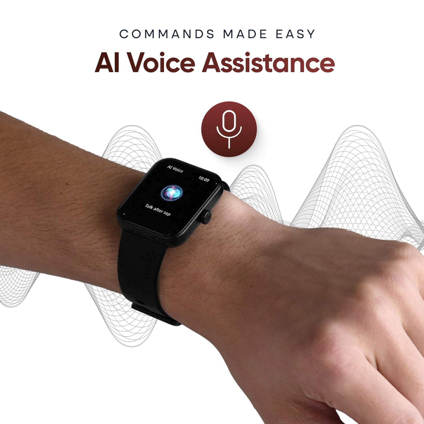 Noise ColorFit Pulse 4 Pro Smartwatch - Rose Pink