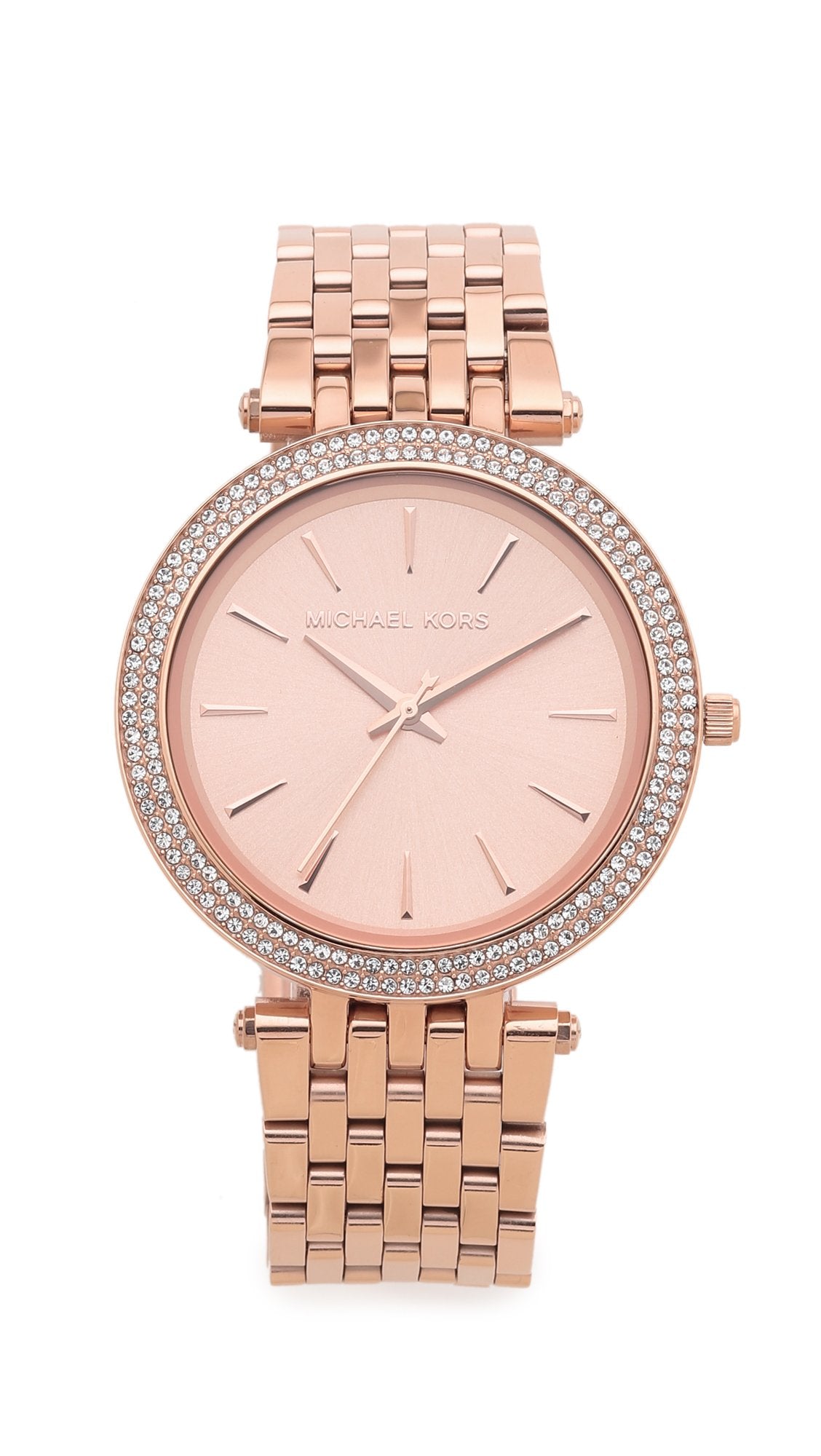 Michael Kors Analog Rose Gold Dial, Band Women's Watch - Mk3192