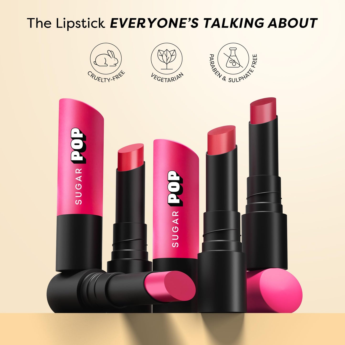SUGAR POP Ultrastay Transferpoof Lipstick with Vitamin E | Smooth Glide | Waterproof | Longlasting | 4gm - 17 Brown Brilliance