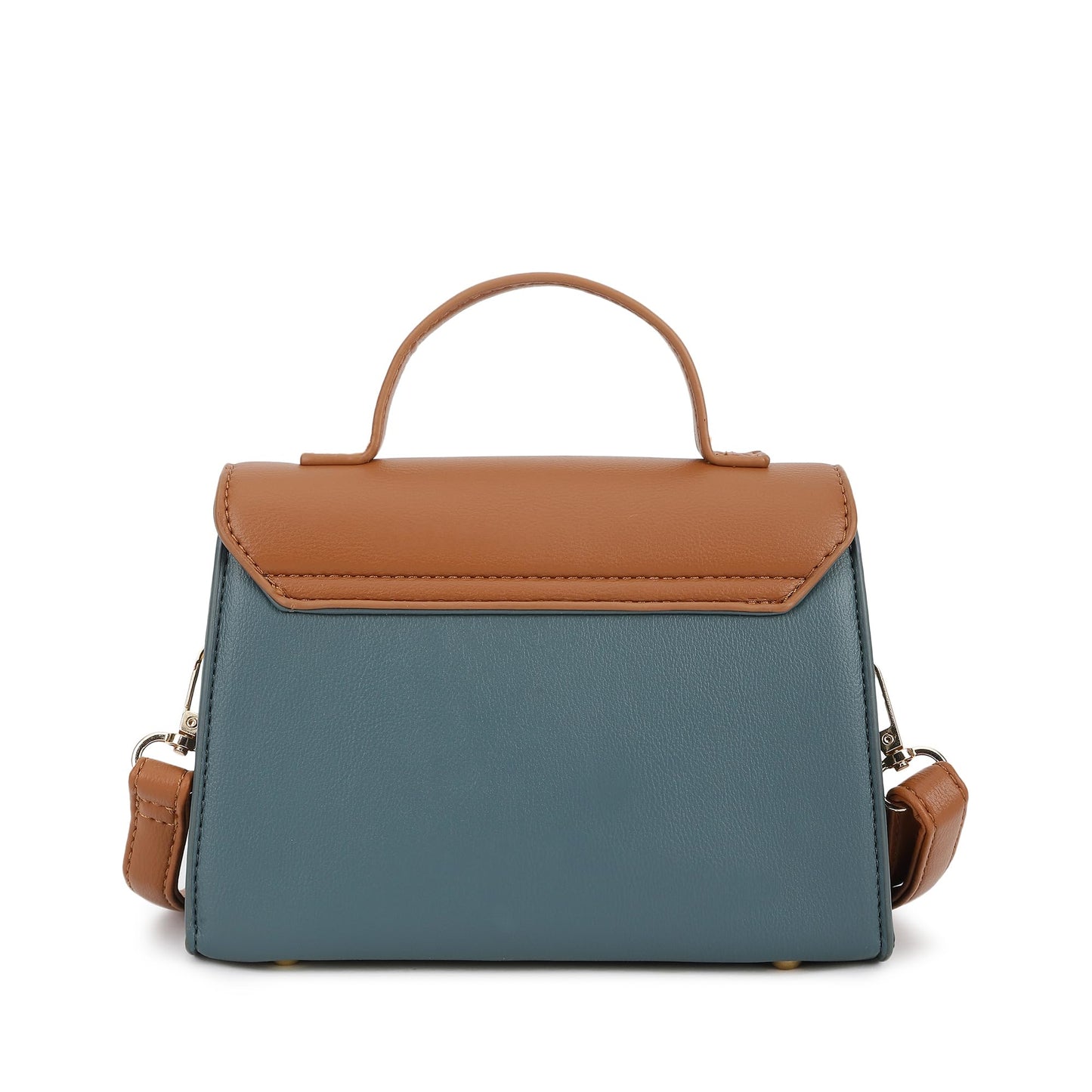 Fastrack Solid Satchel For Girls, Ladies And Women| Stylish And Trendy Satchel Bag For Girls, Ladies And Women | Made Up Of Premium Semi-Pu Leather Material, Multicolor