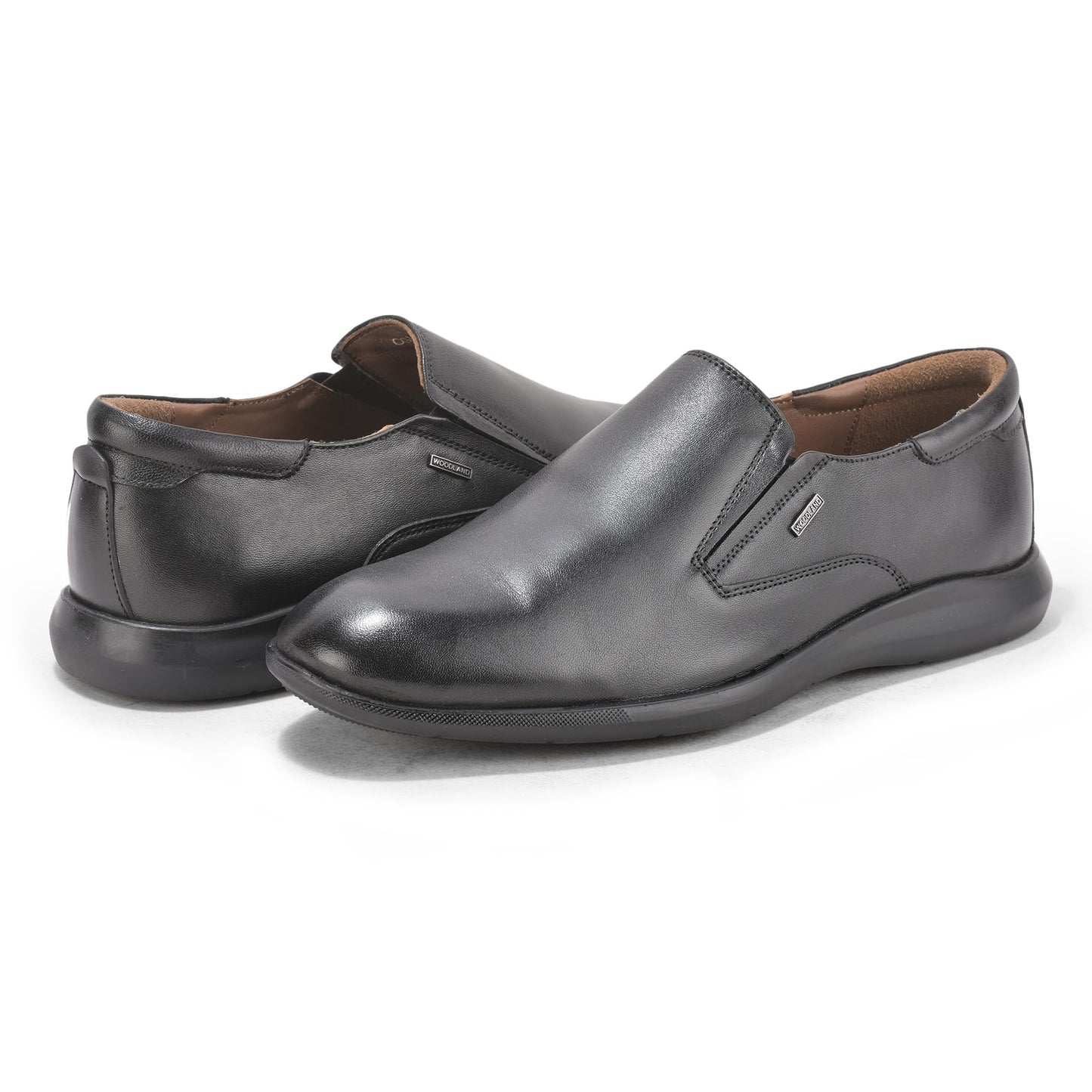 Woodland Men's Black Softy Formal Shoes -6 UK (40EURO) (OGW 6209024)