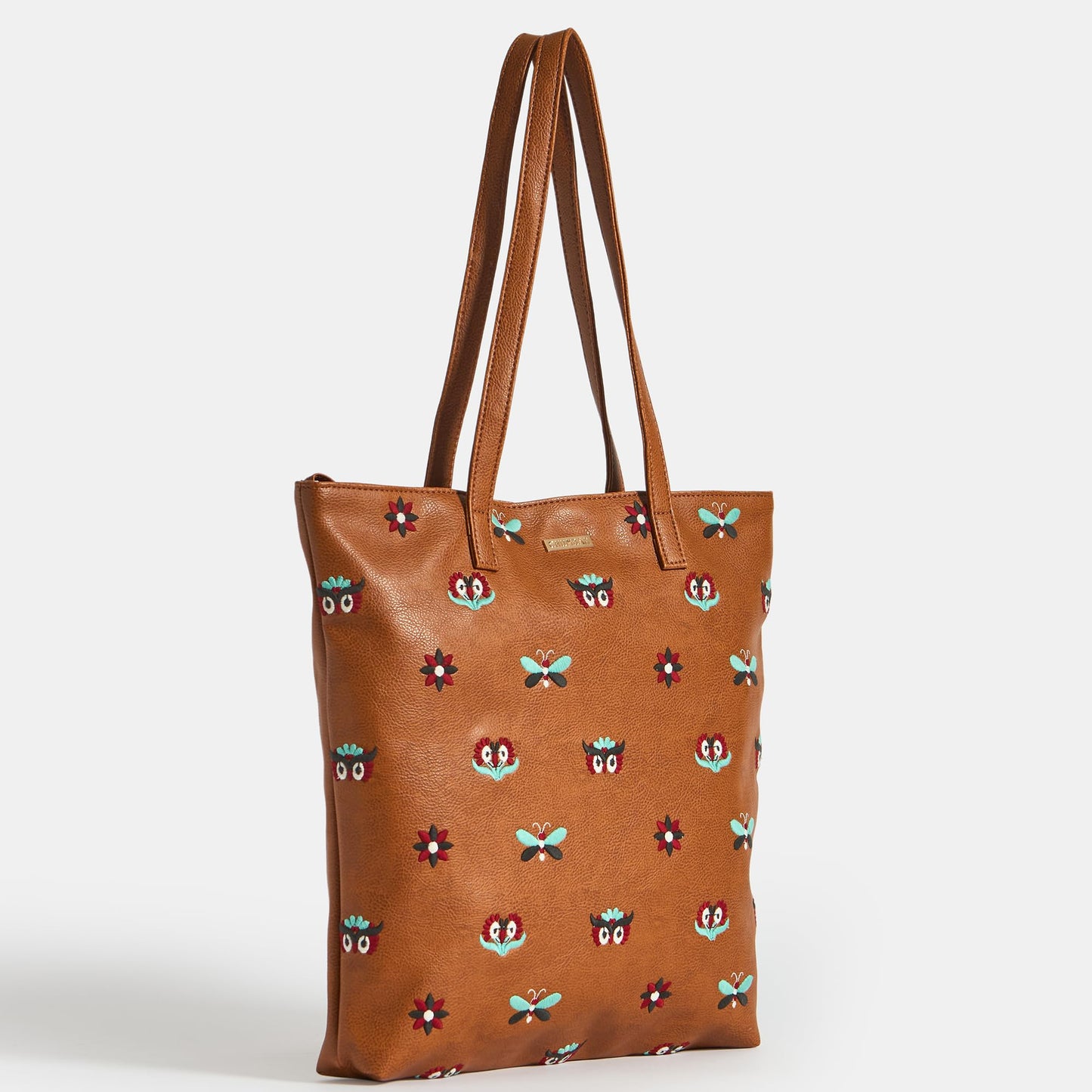 Chumbak Office Tote Bag for Women | Stylish Shoulder Bags for College | Professional Canvas Tote Bag | Laptop-Friendly College Bag