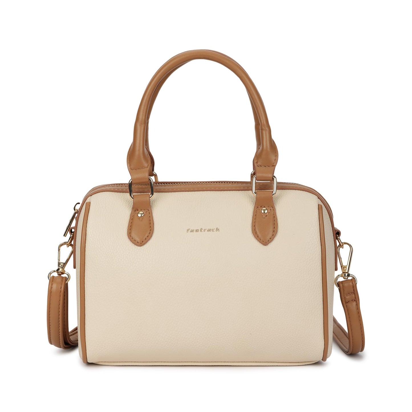 Fastrack Swirl Satchel | Women’s Faux-Leather Satchel| Dual Carry Handles, Adjustable Strap & Spacious Main Compartment