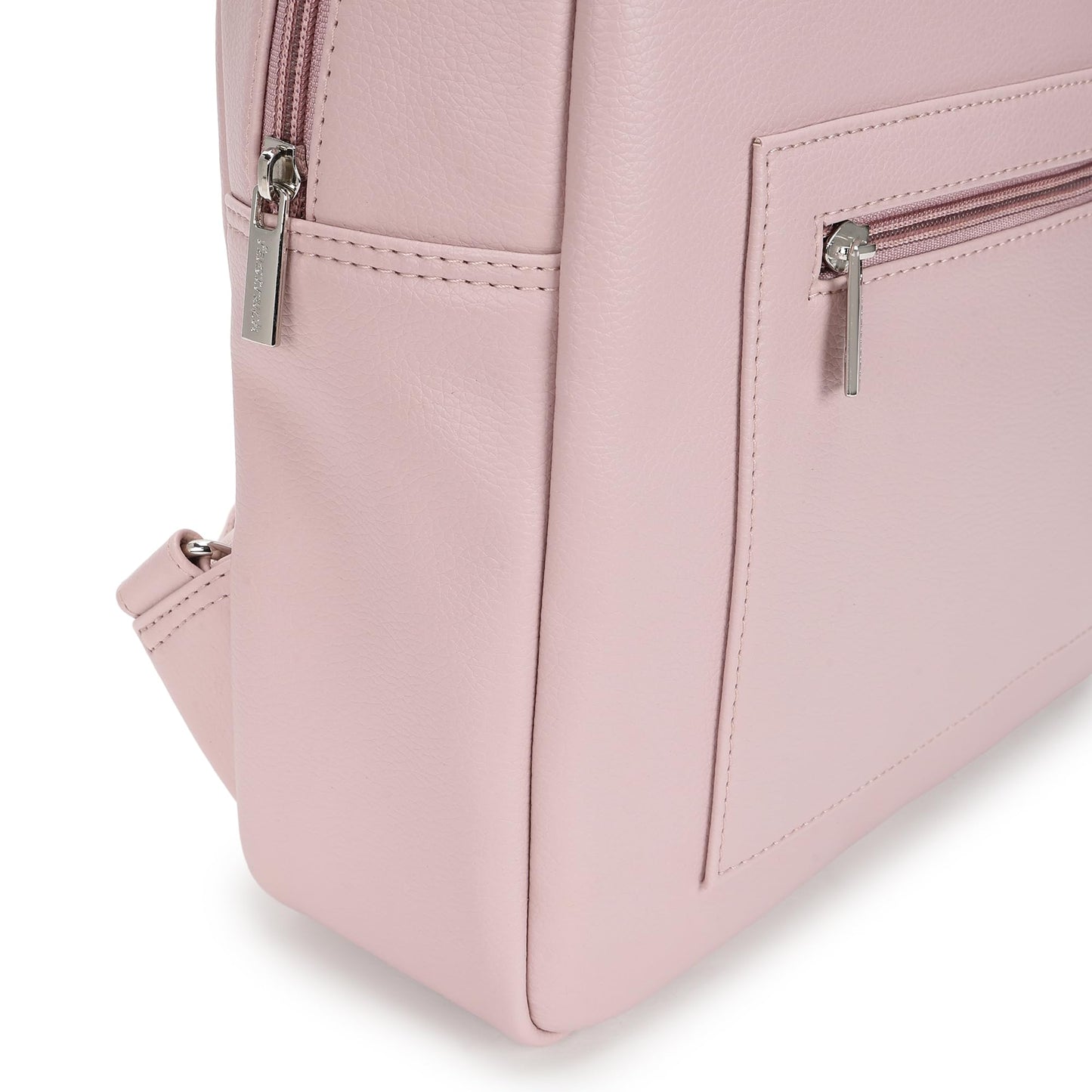 Fastrack Zipmode Backpack | Faux-Leather Women's Backpack | Tablet Compatible Up To 11" | Stylish Daypack With Quick-Access Pocket