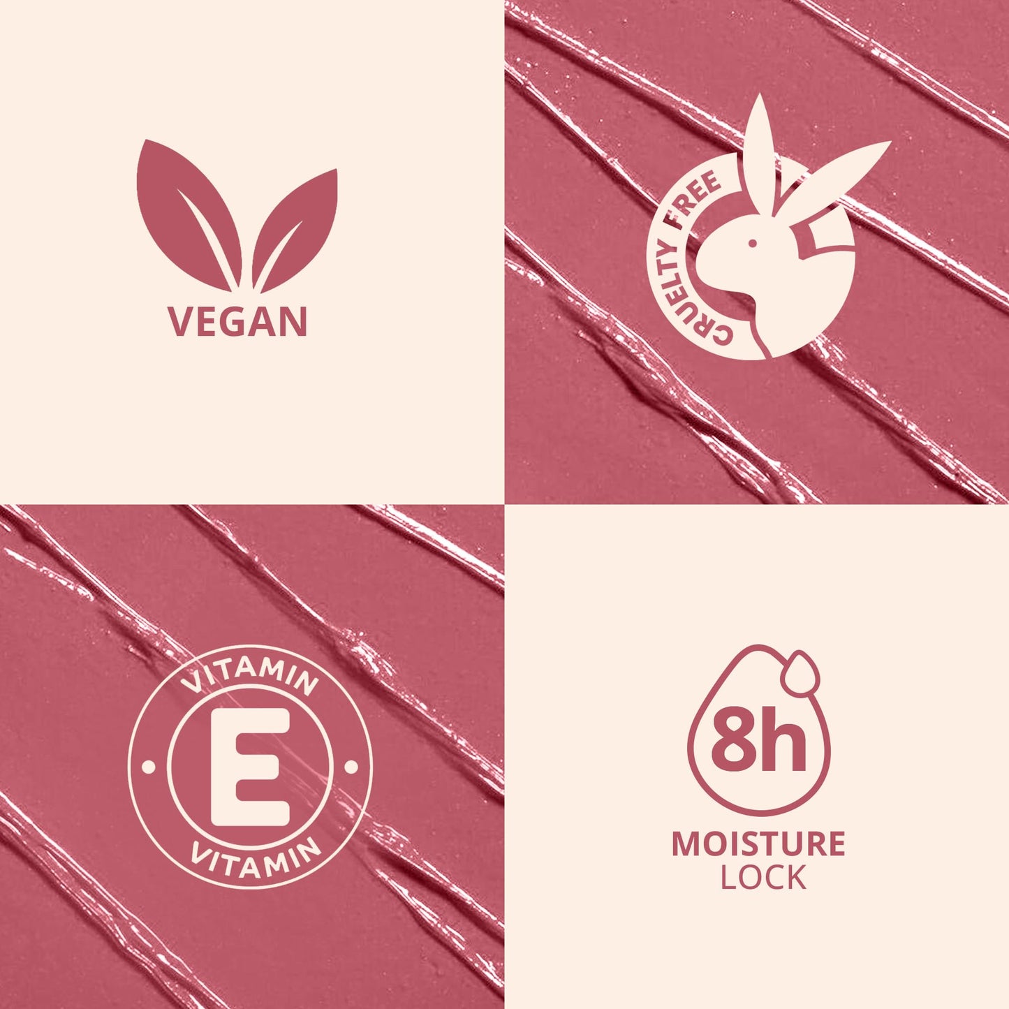 Carlton London Velvet Satin Glitterati Bullet Long Stay Lipstick |Enriched with Vitamin E, Castor oil | Intense Colour, Moisturised Lips, Smooth & Light |Upto 8 hrs - 4Gm. (Dirty Peach)